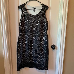 Alfani Black Cut Out Dress